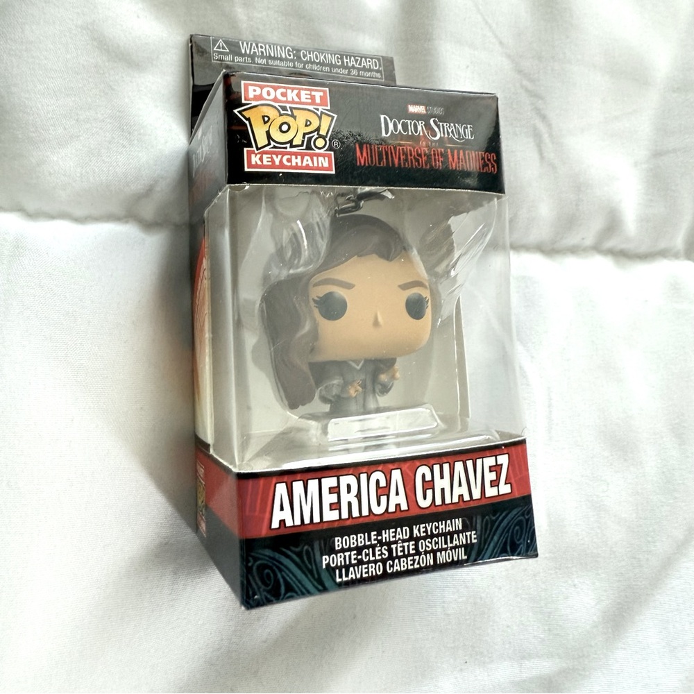 Pocket POP Keychain - Marvel - Doctor Strange - America Chavez